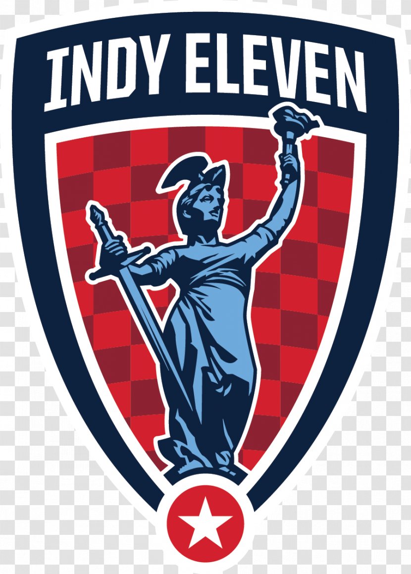 Indy Eleven IU Michael A. Carroll Track & Soccer Stadium United League NASL Lucas Oil - Badge - Cricket Transparent PNG