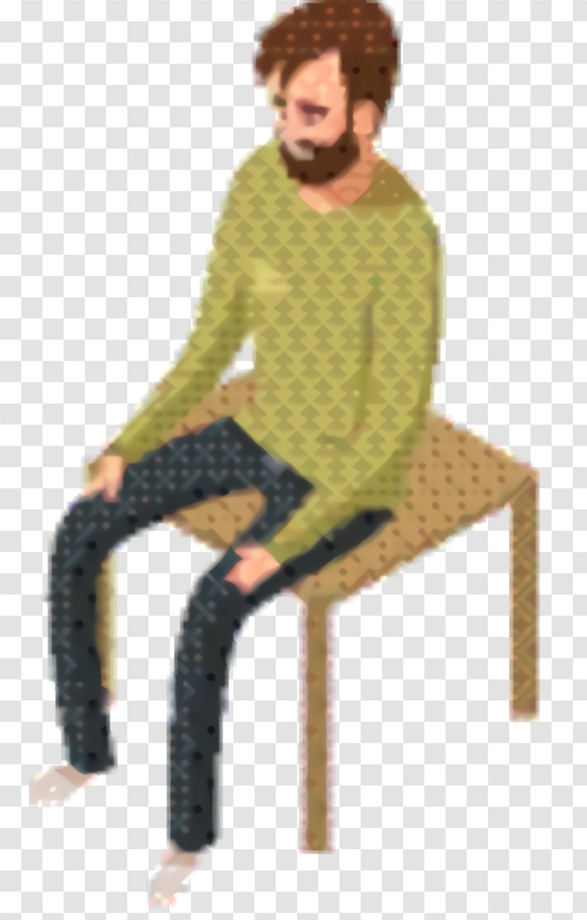 Sleeve Sitting - Human - Costume Chair Transparent PNG