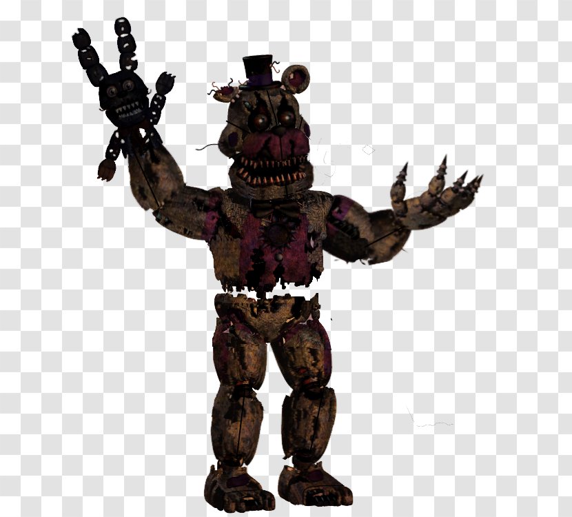 Figurine Character - Funtime Freddy Transparent PNG