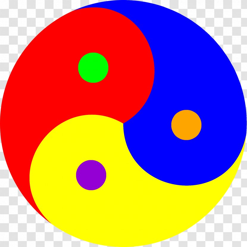 Yellow Yin And Yang Color Theory Secondary Transparent PNG
