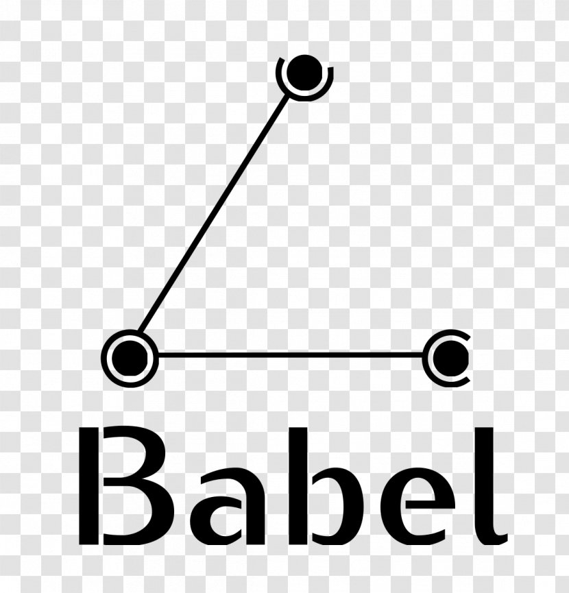 Babel Distance-vector Routing Protocol Communication - Computer Network - Black And White Transparent PNG