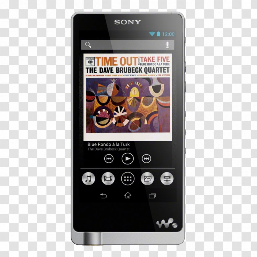 Digital Audio Sony Walkman NWZ-ZX1 High-resolution Portable Media Player - Headphones Transparent PNG