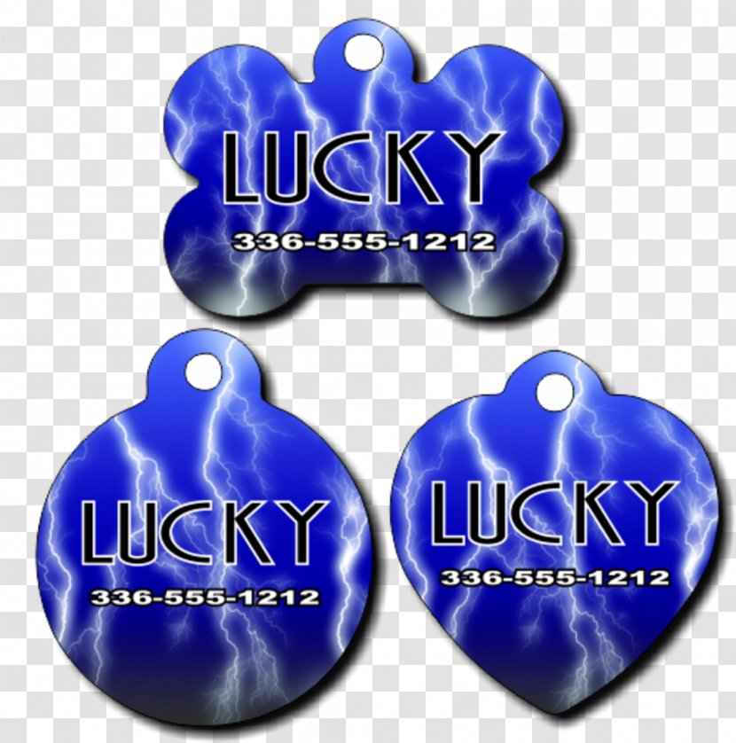 Pet Tag Dog Cat Logo - Blue Transparent PNG