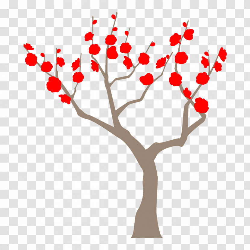 Plum Tree Plum Winter Flower Transparent PNG