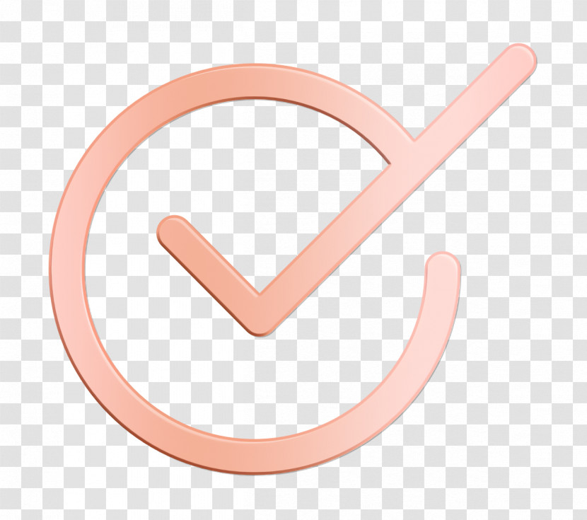 Tick Icon Creative Outlines Icon Checked Icon Transparent PNG