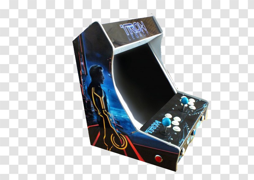 Tron Arcade Game Cabinet MAME Amusement - Box Transparent PNG