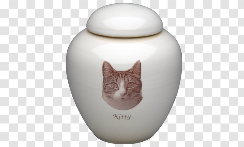 Cat Bestattungsurne Ceramic Pet - Black Transparent PNG