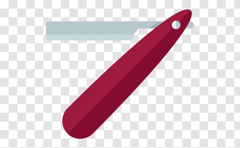 Knife Safety Razor - Red Transparent PNG
