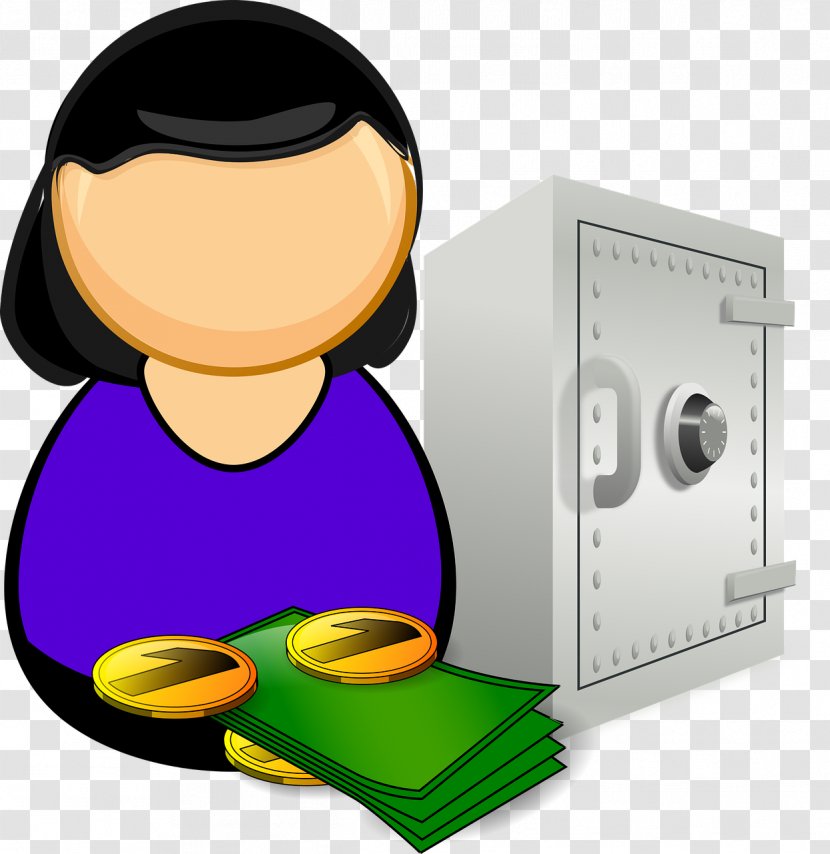 Piggy Bank Money Clip Art - Officer - Accountant Transparent PNG