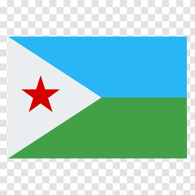 Flag Of Djibouti National Clip Art - Valiantys Transparent PNG