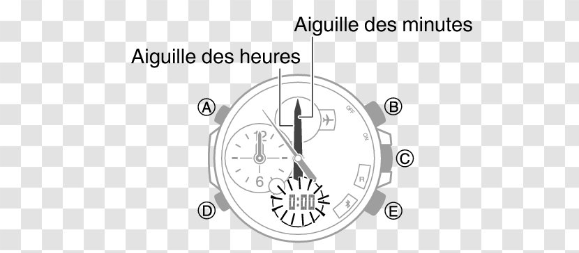 Clock Casio Edifice Watch Time - Information - Manual Welfare Transparent PNG