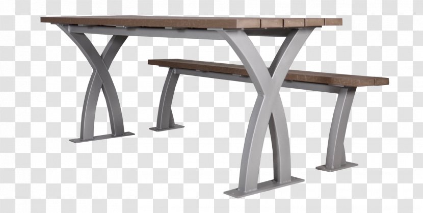 Picnic Table Bench Furniture - Desk Transparent PNG