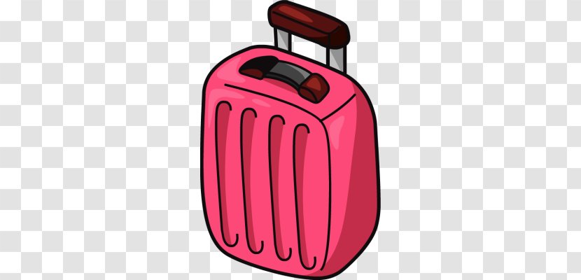 Baggage Suitcase Bag Tag Clip Art - Cliparts Travel Luggage Transparent PNG