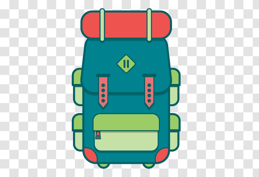Backpack Camping Travel - Summer - Free Buckle Transparent Material Diagram Transparent PNG