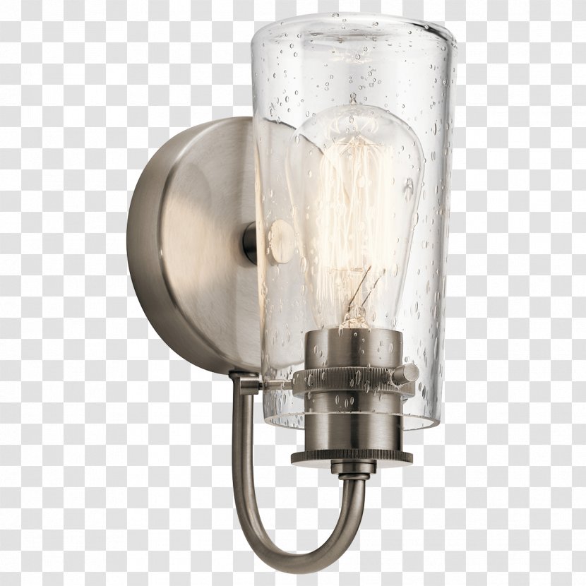 Light Fixture Sconce Lighting Glass Transparent PNG