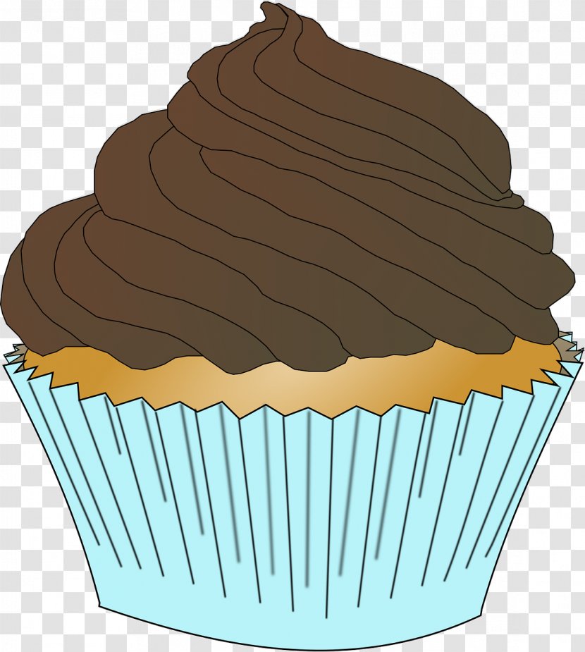 Cupcake Muffin Frosting & Icing Chocolate Cake White Transparent PNG