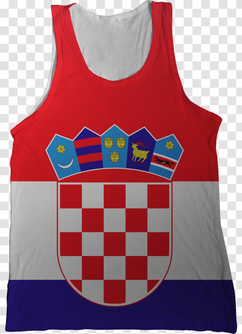 Flag Of Croatia Belgium - Vest Transparent PNG
