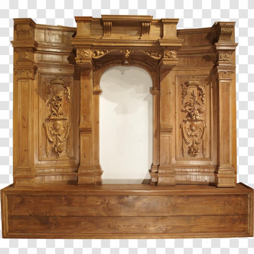 French Furniture Panelling Antique Panel Painting Transparent PNG