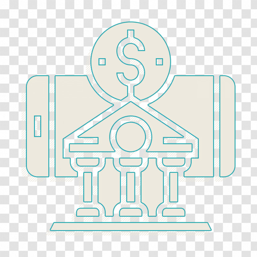Financial Technology Icon Banking Icon Mobile Application Icon Transparent PNG