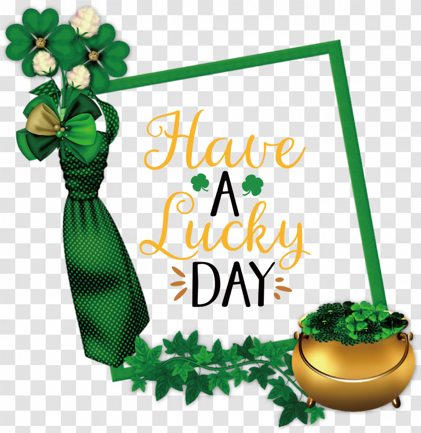 Lucky Day Saint Patrick Patricks Day Transparent PNG