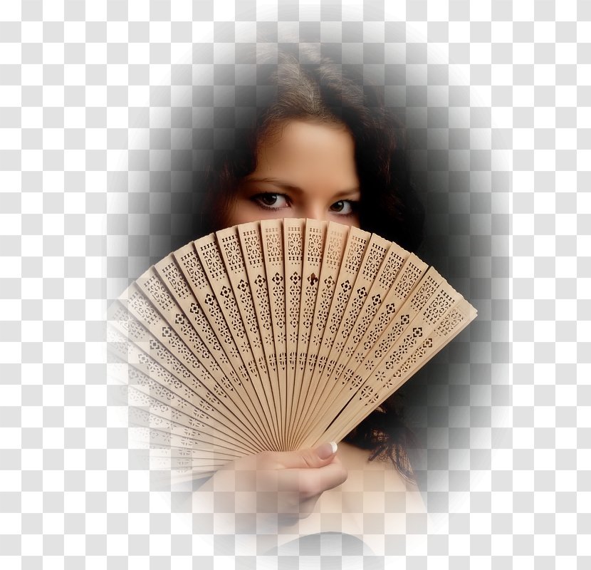 Lady With Fan Painting Information - Tema Foundation Transparent PNG