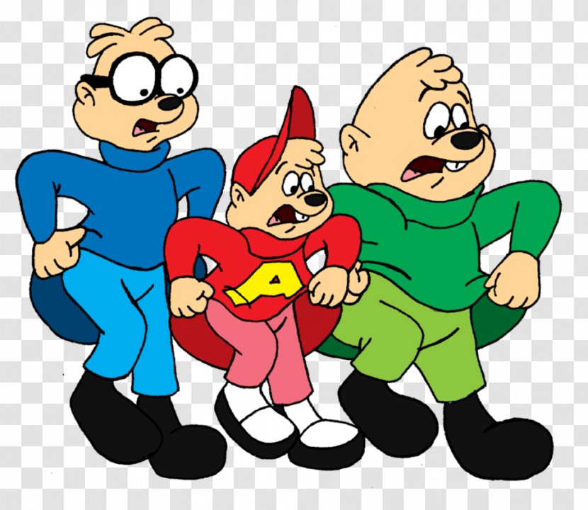 Alvin And The Chipmunks Theodore Seville Art 1960s - Smile - 1950s Backgrounds Transparent PNG