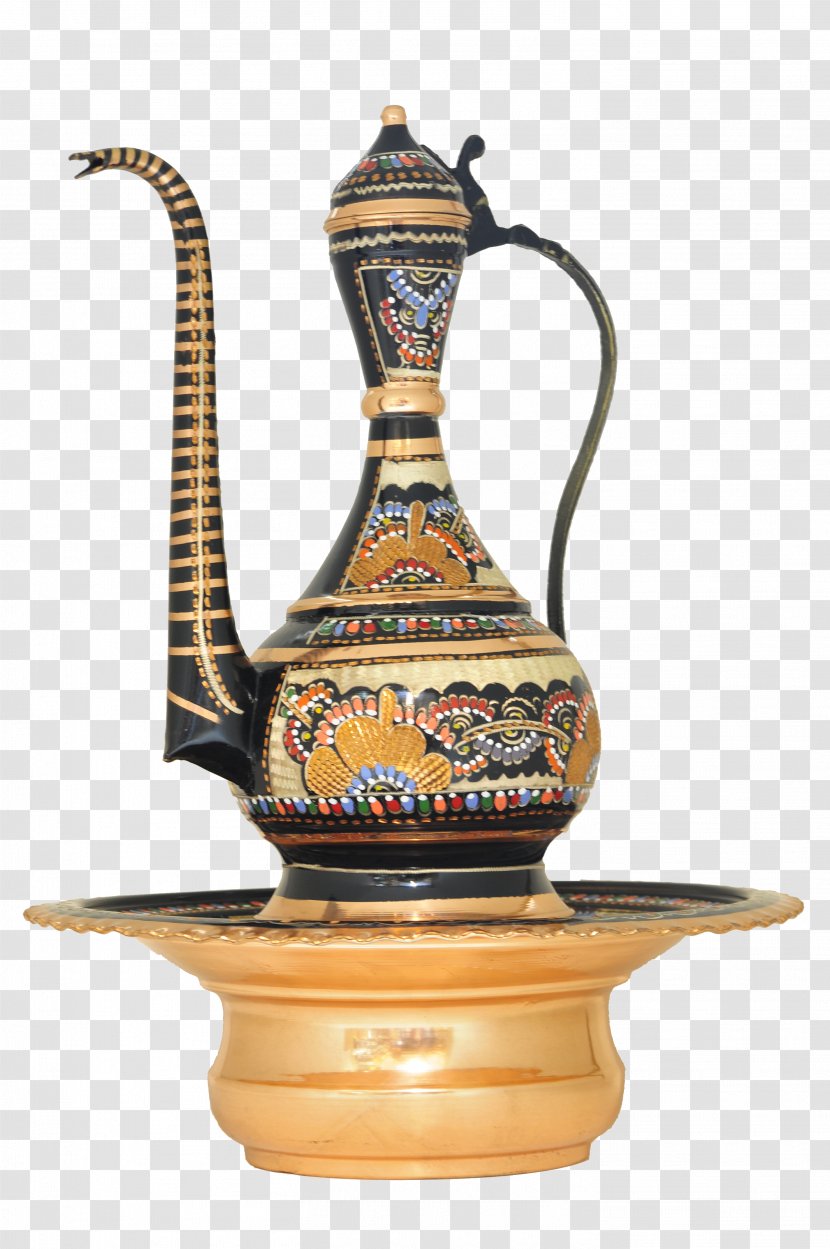 Ümit Hakyol-www.toptanbakir.com Jug Teapot Ceramic Turna Bakir - Cezve Transparent PNG