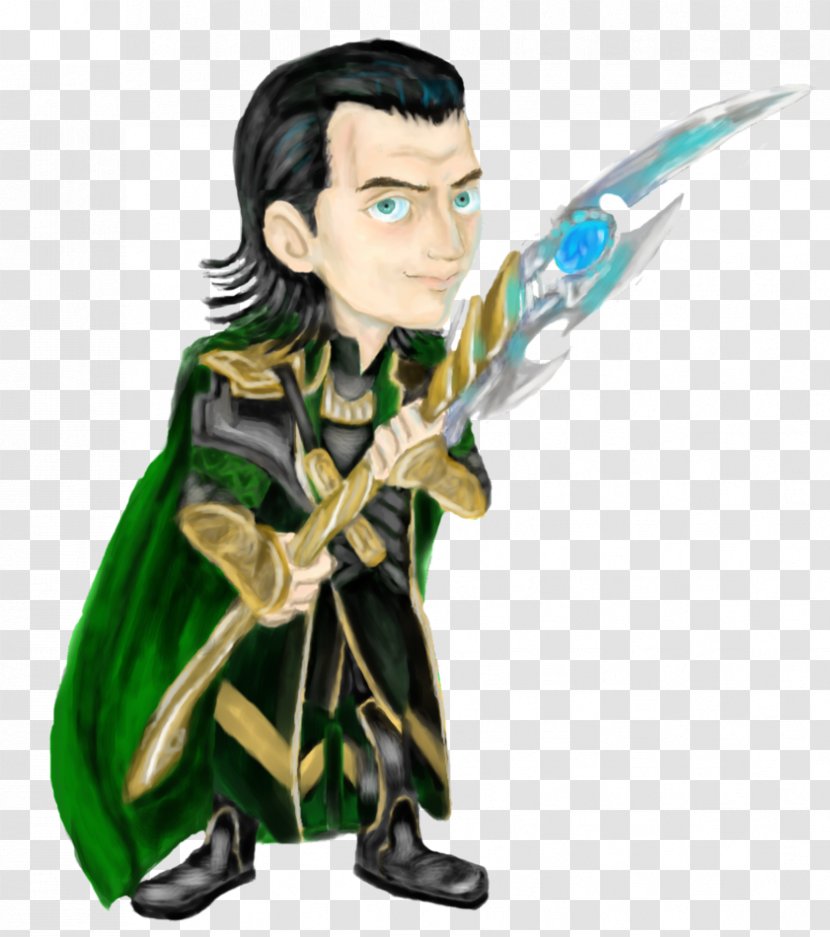 Figurine Cartoon Legendary Creature - Avengers Loki Transparent PNG