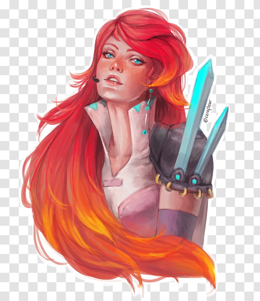 Wig Red Hair Brown Character Transparent PNG