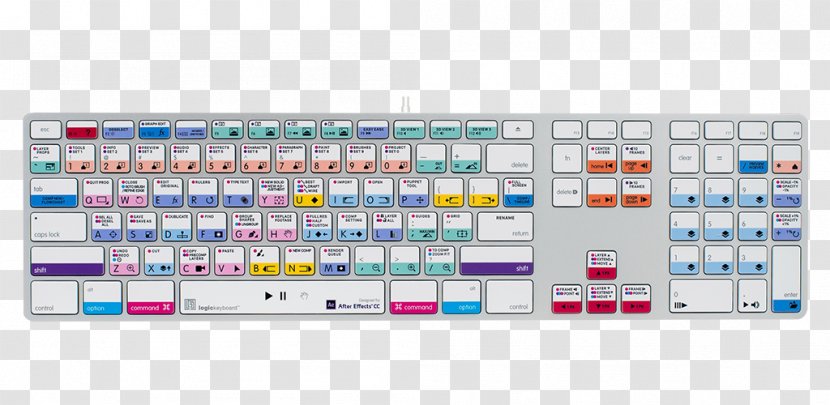 Computer Keyboard Apple Adobe After Effects Shortcut Systems Transparent PNG