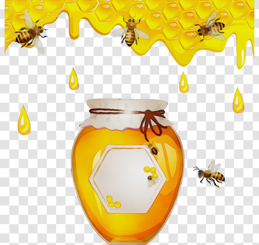 Savior Of The Honey Feast Day Honey Bees Decoupage Drawing Transparent PNG