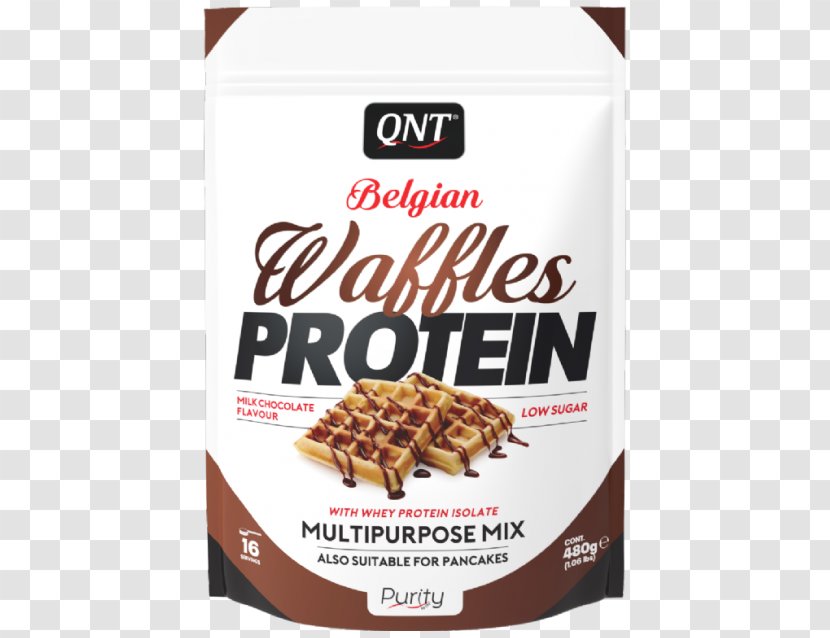 Belgian Waffle Milk Whey Protein - Wafer Transparent PNG