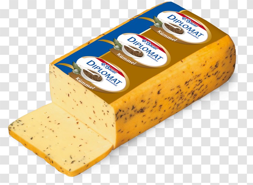 Gruyère Cheese Diplomat Processed Lactose - Caraway Transparent PNG