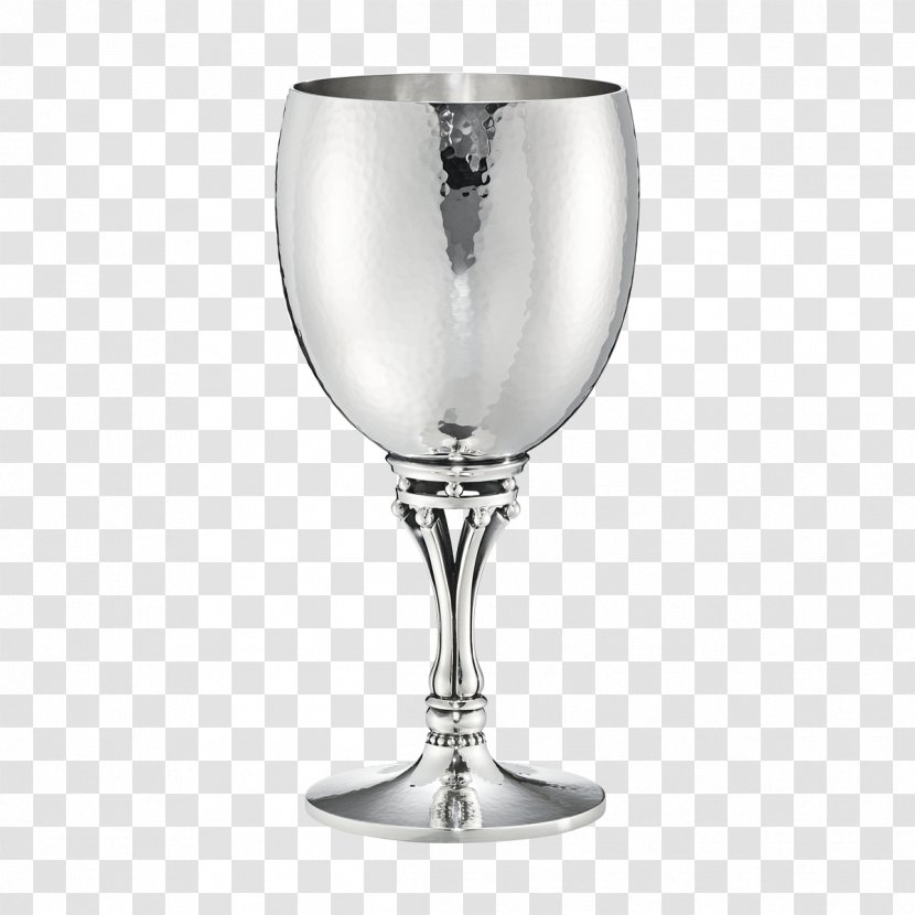 Wine Glass Chalice Silver Georg Jensen A/S - Highball Transparent PNG