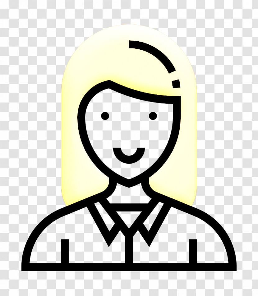 Employee Icon Careers Women Icon Girl Icon Transparent PNG