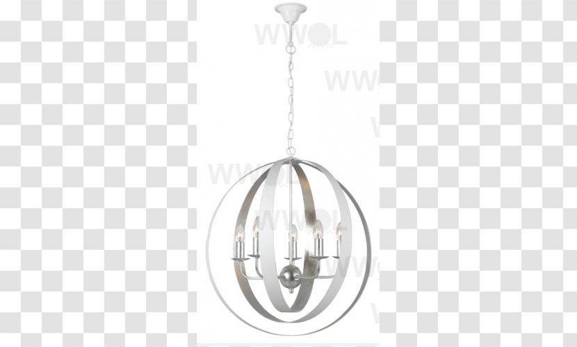 Chandelier Lighting Pendant Light Fixture Metal - Silver Transparent PNG