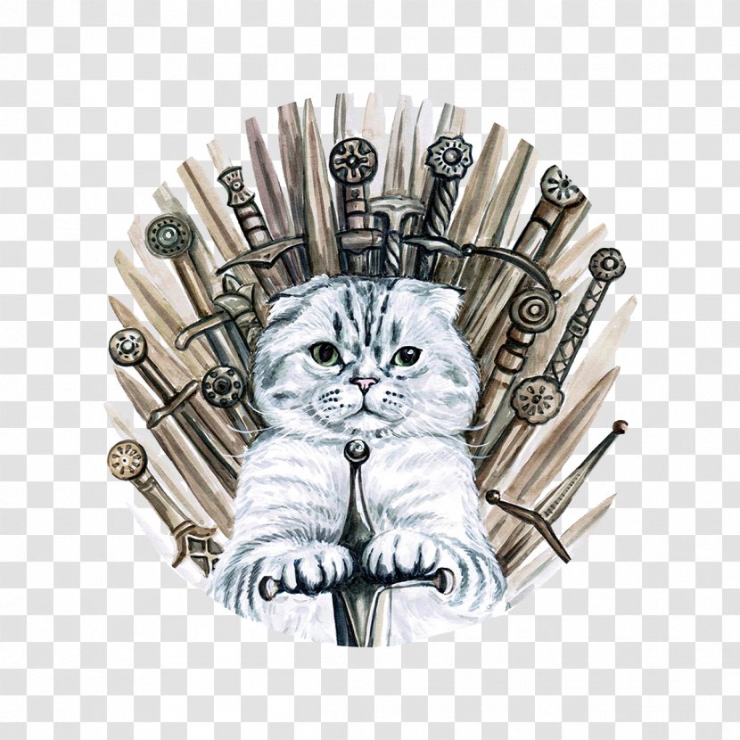 Cat Breed Doner Taxi Illustration - Drawing - The Sword Behind Transparent PNG