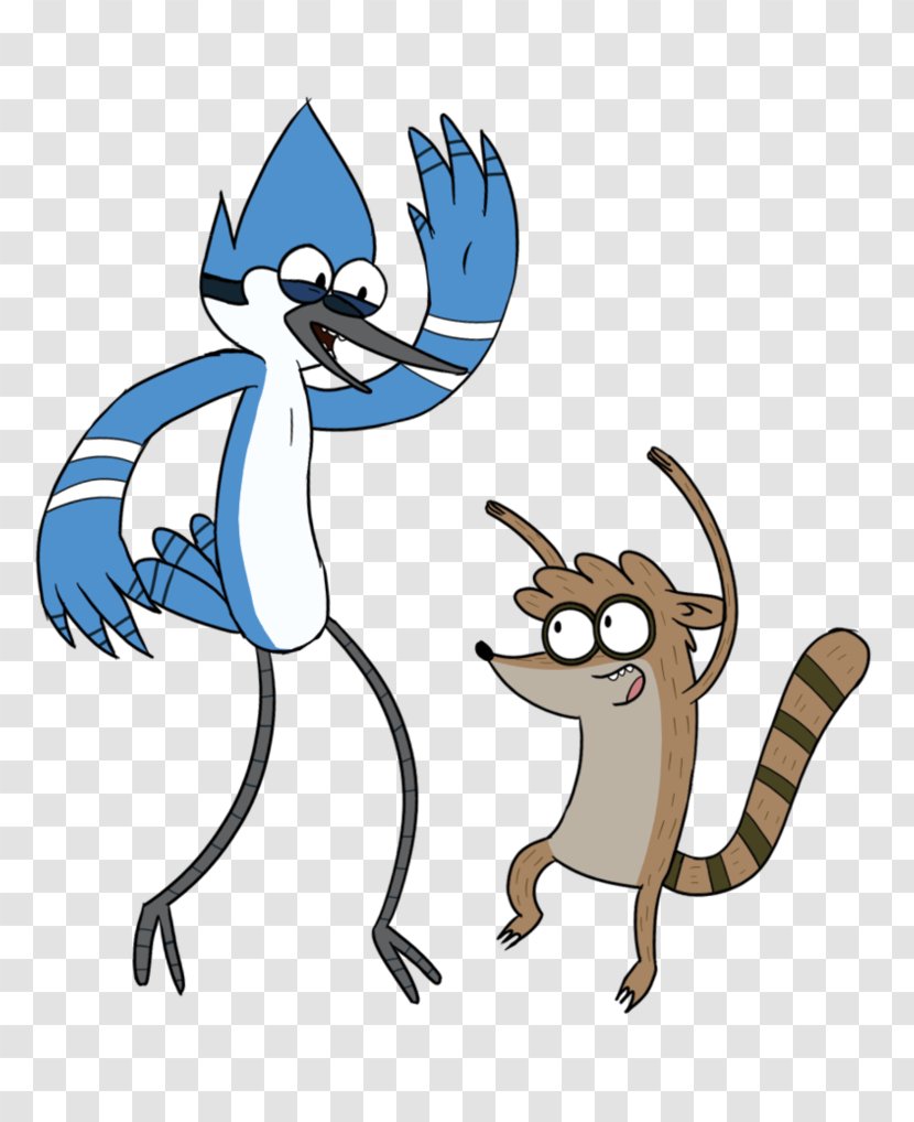 Mordecai Rigby YouTube Digital Art - Cat Like Mammal - Show Transparent PNG