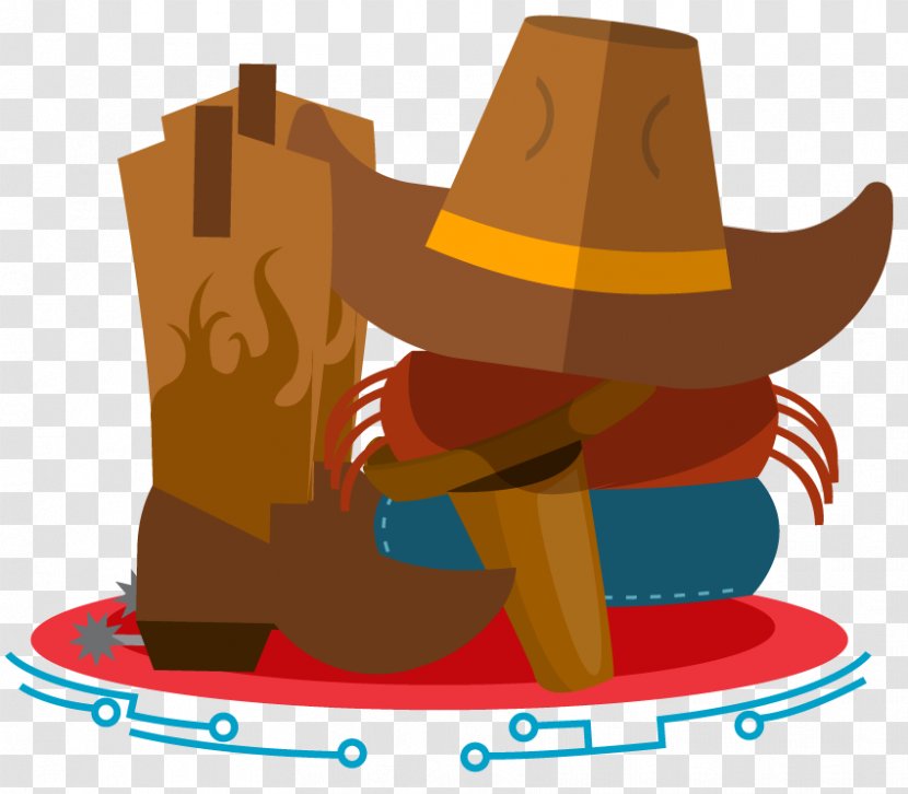 Cowboy Hat Clip Art Product Design Illustration - Text Messaging Transparent PNG