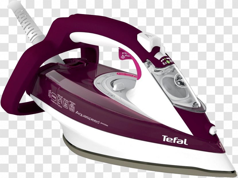Clothes Iron Ironing Tefal Food Steamers - Small Appliance - Logo Transparent PNG