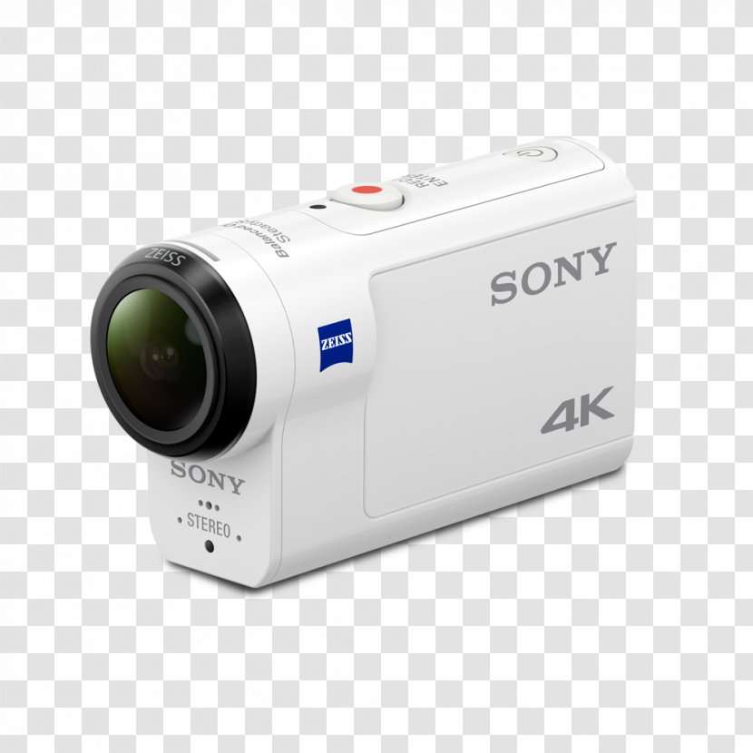 Sony Action Cam FDR-X3000 Video Cameras 4K Resolution - Camera Lens Transparent PNG