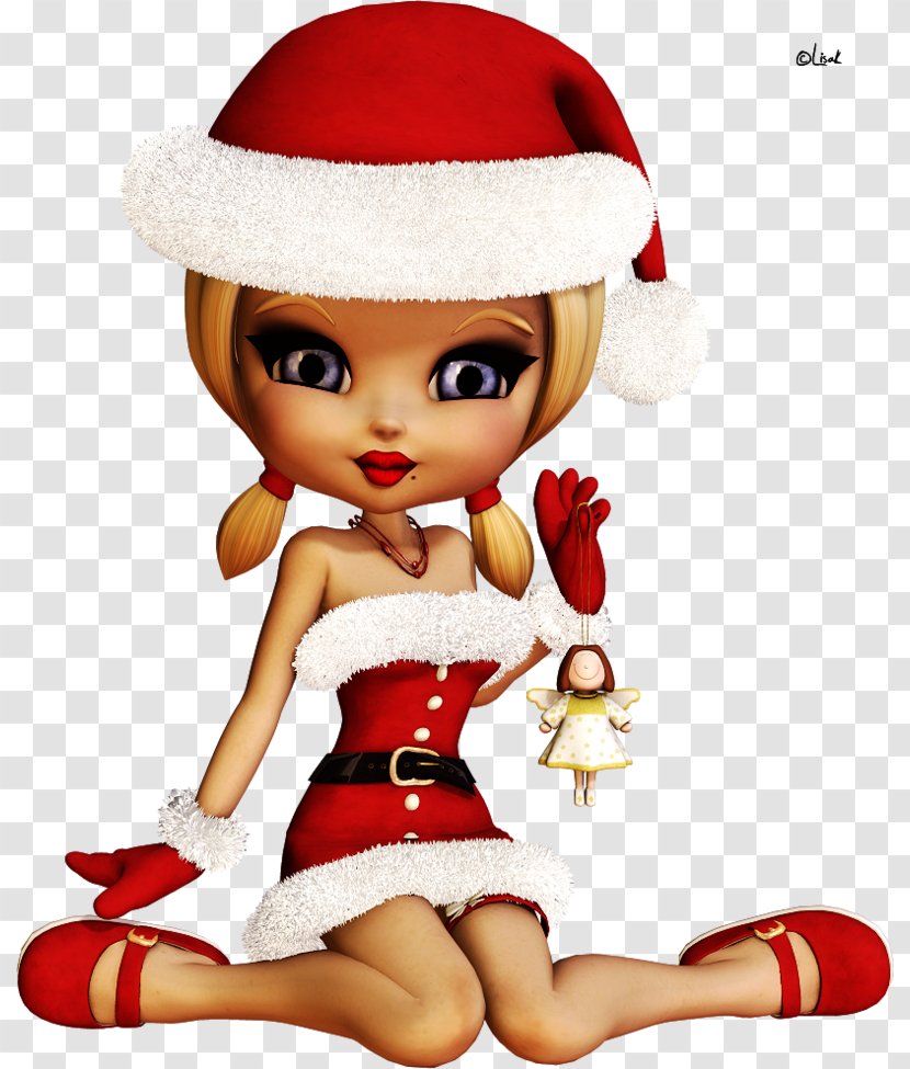 Christmas Elf Doll Child - Mako Mori - Cookie Transparent PNG