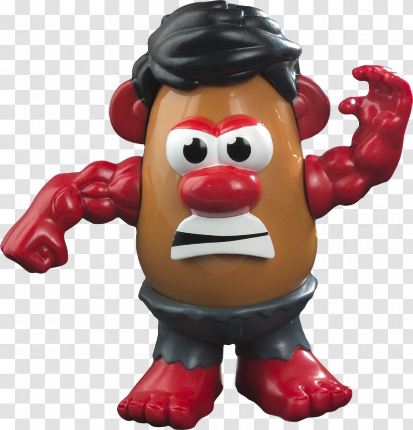 Mr. Potato Head Hulk Thunderbolt Ross Iron Man Captain America - Toy Story Transparent PNG