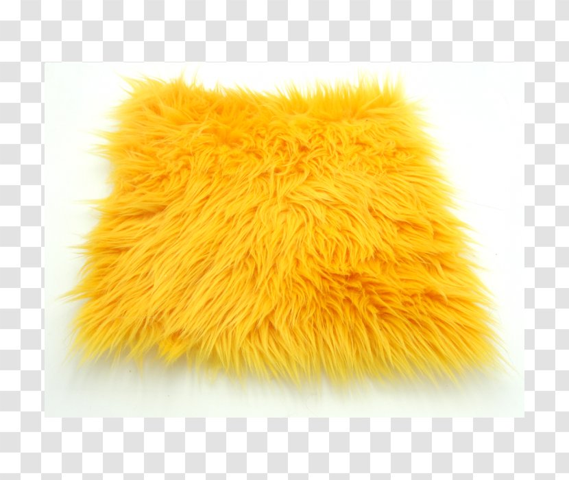 Fur Material - Yellow - Fake Transparent PNG