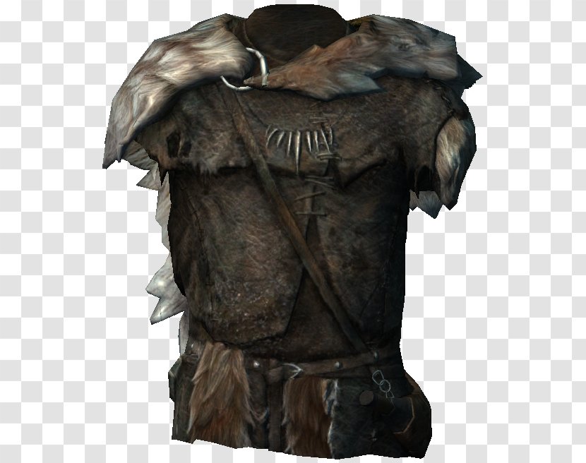 The Elder Scrolls V: Skyrim Armour Body Armor Hide Fur Transparent PNG
