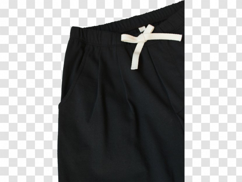 Shoulder Shorts Black M - Summer Label Transparent PNG