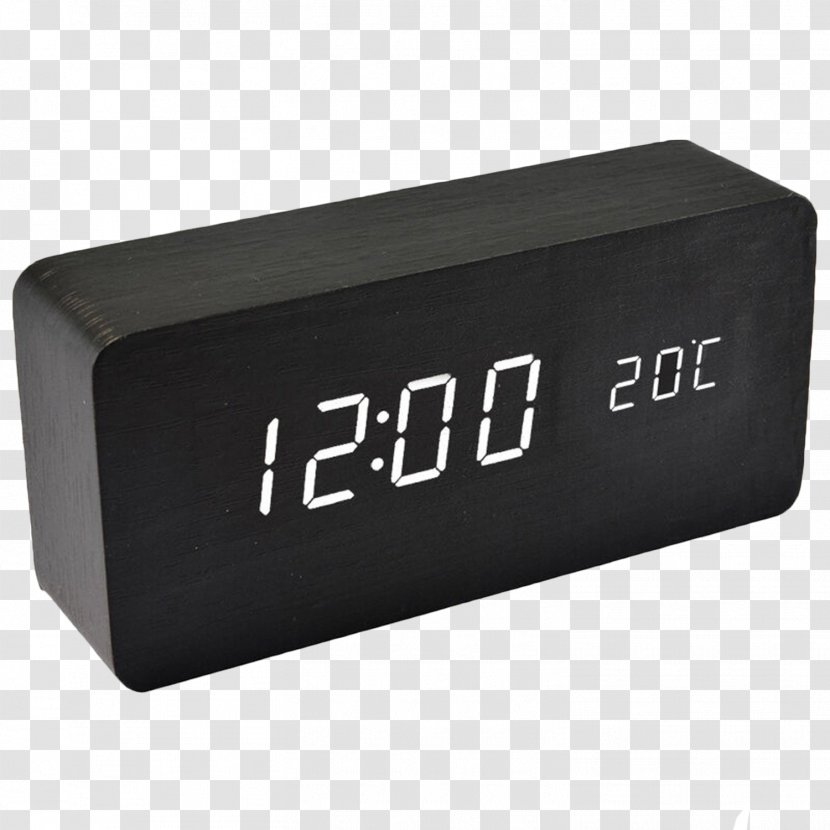 Light-emitting Diode Alarm Clock Table - Lightemitting - TIMESS Transparent PNG