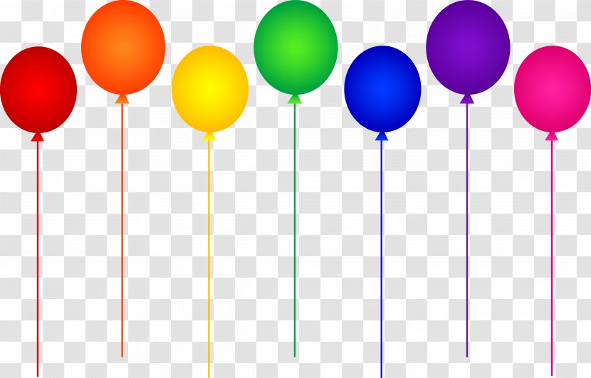Balloon Birthday Clip Art - Party Supply Transparent PNG