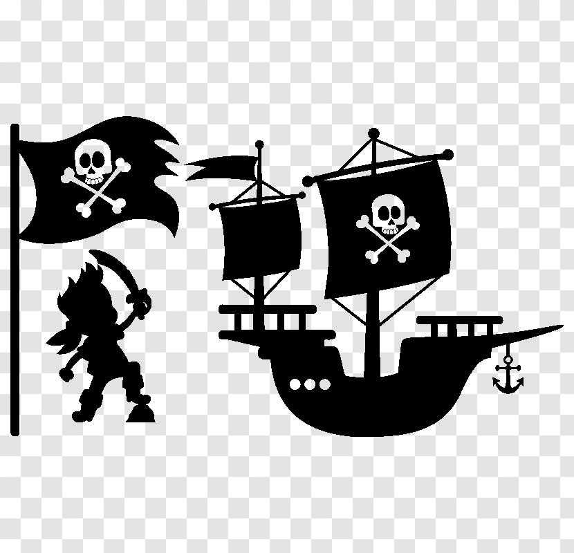 Captain Hook Piracy Logo - Bateau Transparent PNG