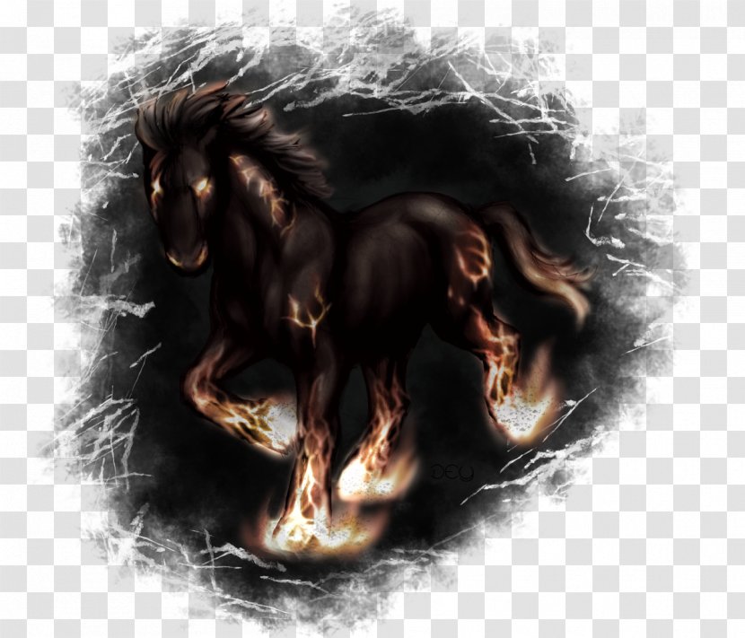 Darksiders Horse Concept Art SUPERTHUMb - Speed Painting - Messy War Ruins Transparent PNG